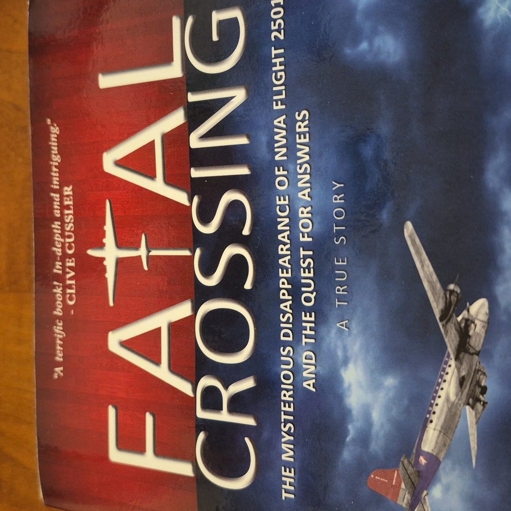 Fatal Crossing Book by V. O. Van Heest.  Pre-loved.